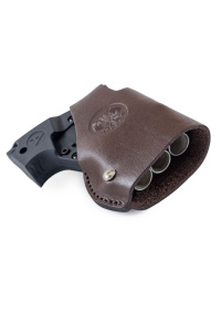 Кобура Дш Сигнал Охотника ПУ-3 / кожа / коричневый
