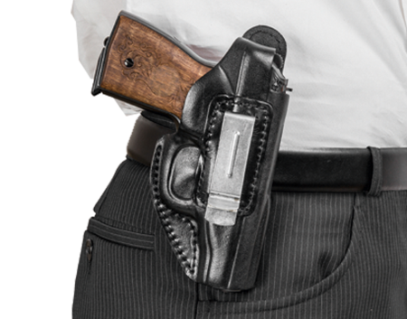 Кобура поясная мод. Kz SIG Sauer P226 / кожа / черный