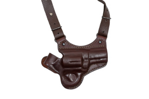 Кобура наплечная горизонтального ношения  мод. T 1 Гроза Р 03 / кожа / коричневый