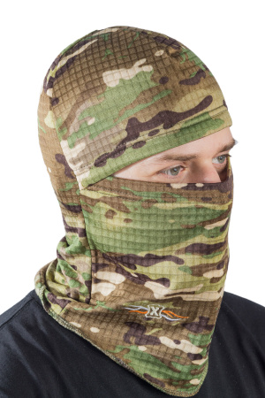 Шлем-маска Балаклава Мангуст / флис-вафля / лес (м)