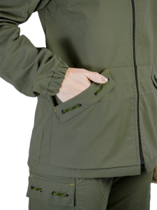 Костюм женский Флора New  / пич софт ультра / олива Костюм женский Флора New  / пич софт ультра / олива