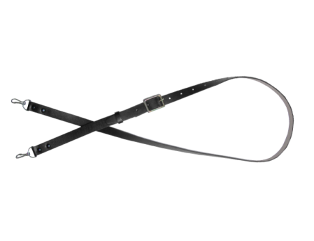 Ремень страховочный АПС / кожа / черный