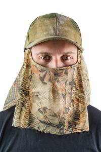 Бейсболка Охотник / смесовая ткань / малахит (м)