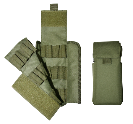 Подсумок на 24 патрона калибра 12, 16, 20 Модуль / ткань синтет. / олива