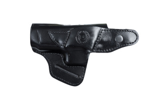 Кобура поясная мод.A ПЯ с планкой(МР353) / кожа / черный
