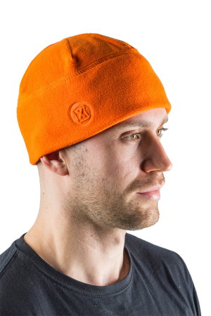 Шапка Рябчик / флис / оранжевый (м)