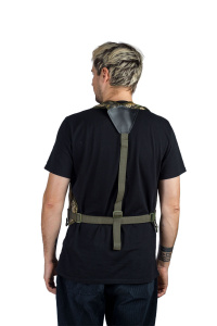 Нагрудник для охотника / смесовая ткань / зеленый лес (м)