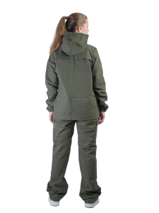 Костюм женский Флора New  / пич софт ультра / олива Костюм женский Флора New  / пич софт ультра / олива