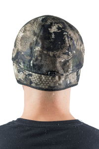 Бейсболка утепленная Сигнал / алова / серые соты (м)