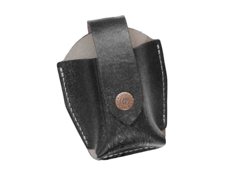 Чехол под наручники БР / кожа / черный