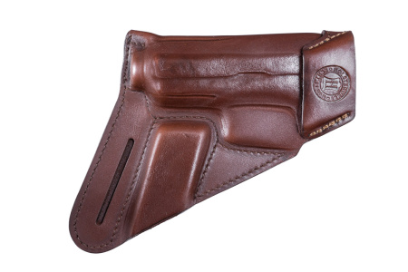 Кобура поясная мод.ЕМ Хорхе / кожа / коричневый
