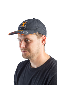 Бейсболка летняя Holster Club / джинса / черный (м)