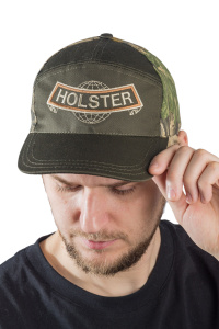 Бейсболка Горизонт с вышивкой / смесовая ткань / олива+лес (м)