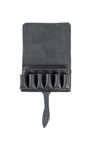 Подсумок 12х12 калибр / кожа / черный