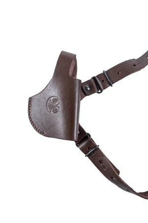 Кобура наплечная для устройства аэрозольного Пионер / кожа / коричневый