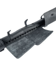 Патронташ закрытый 410 / кожа / черный (м)