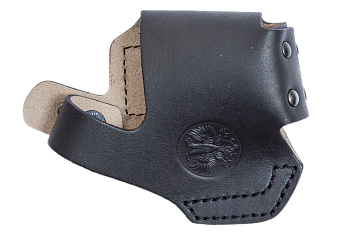 Кобура поясная Дш Оса-ПБ4-1 / кожа / черный