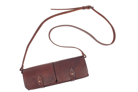 ***Патронташ двухрядный Хольстер 25 лет 24п.16кал. / кожа