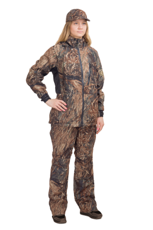 ***Костюм женский Двина / ламинированное трикотажное полотно / камыш