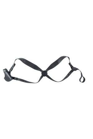 Кобура наплечная для устройства аэрозольного Пионер / кожа / черный