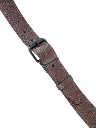 Патронташ закрытый 7,62 / кожа / коричневый