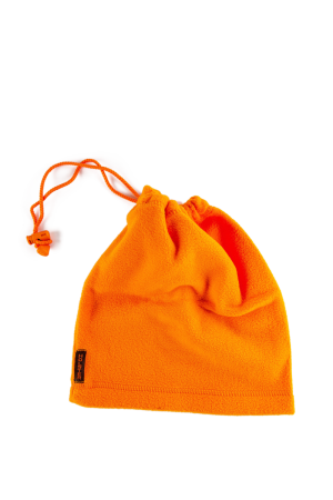 Шарф 3 в 1 / флис / оранжевый (м)