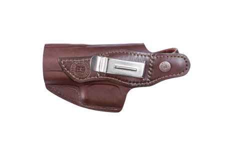 Кобура поясная мод. Jz ПСМ закрытая / кожа / коричневый