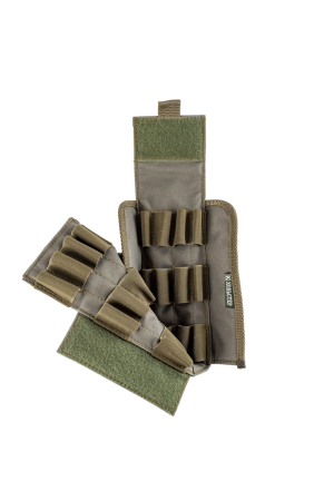 Подсумок на 24 патрона калибра 12, 16, 20 Модуль / ткань синтет. / олива