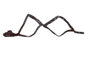 Кобура наплечная вертикального ношения мод. V Гроза-04 / кожа / коричневый