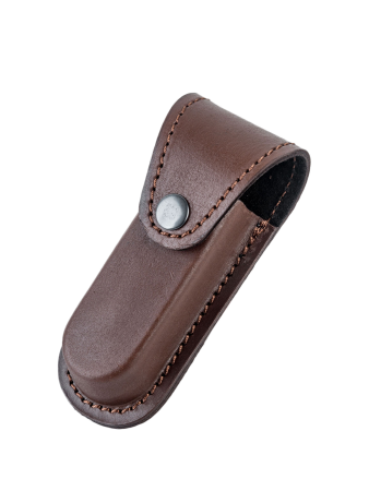 Чехол для ножа "Ворсма" (б) / кожа / коричневый