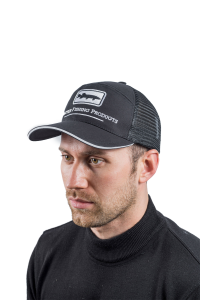 Бейсболка черная с сеткой (м)