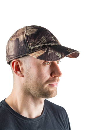 Бейсболка утепленная Скаут / алова / лес (м)