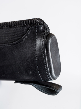 Чехол Лидер с оптикой 1200 мм / кожа / черный