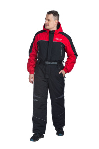 Комбинезон зимний Тайфун-2 / мембрана / красно-черный
