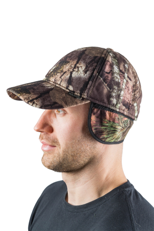 Бейсболка утепленная Скаут / алова / лес (м)