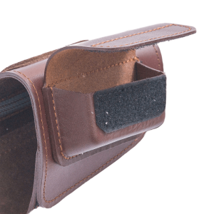Патронташ на приклад с чехлом под зап.маг. 2,3,4п кал.WIN308 и аналоги до 80мм / кожа / коричневый