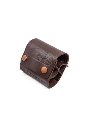 Подсумок 7,62*10 / кожа / коричневый
