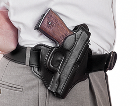 Кобура поясная мод. C SIG Sauer P226 / кожа / черный