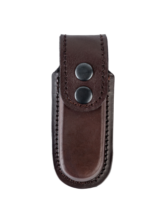Чехол для ножа "Ворсма" универсальный / кожа / коричневый