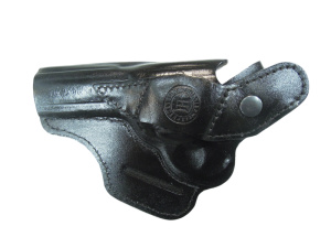 Кобура поясная мод. A Гроза P-04 / кожа / черный Кобура поясная мод. A Гроза P-04 / кожа / черный