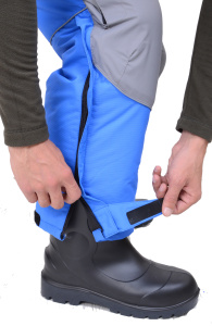 Костюм Полярник / мембрана / черно-голубой Костюм Полярник / мембрана / черно-голубой