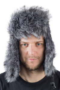 Шапка ушанка Хольстер / алова / лес соты (м)