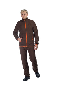 Костюм мужской Медведь / флис / коричневый