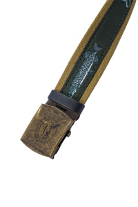 Ремень поясной В40 LINE Эконом Fish / хаки