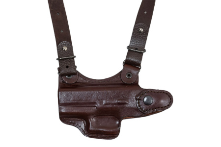 Кобура наплечная горизонтального ношения  мод. T 1 CZ75B / кожа / коричневый
