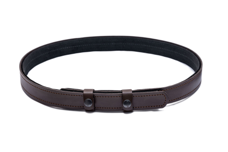 Ремень поясной (35) тактический / кожа / коричневый