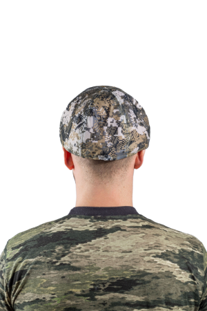 Бейсболка утепленная Сигнал NEON / алова / пиксель (м)