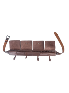 Патронташ закрытый 410 / кожа / коричневый