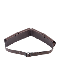 Патронташ закрытый 7,62 / кожа / коричневый