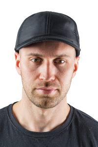 Бейсболка утепленная Скаут / курточная ткань / черный (м)